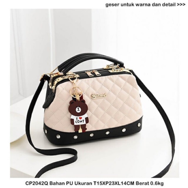 Comming!! Tas Selempang Jait Top Handle TAEYON - DINDAN