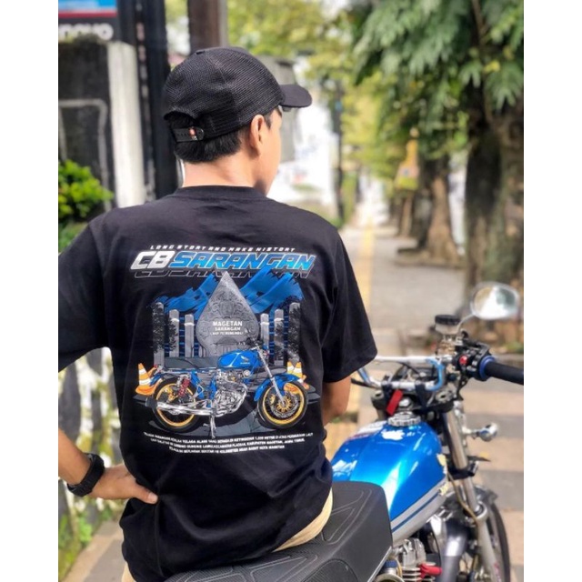 KAOS CB SARANGAN FREE STICKER