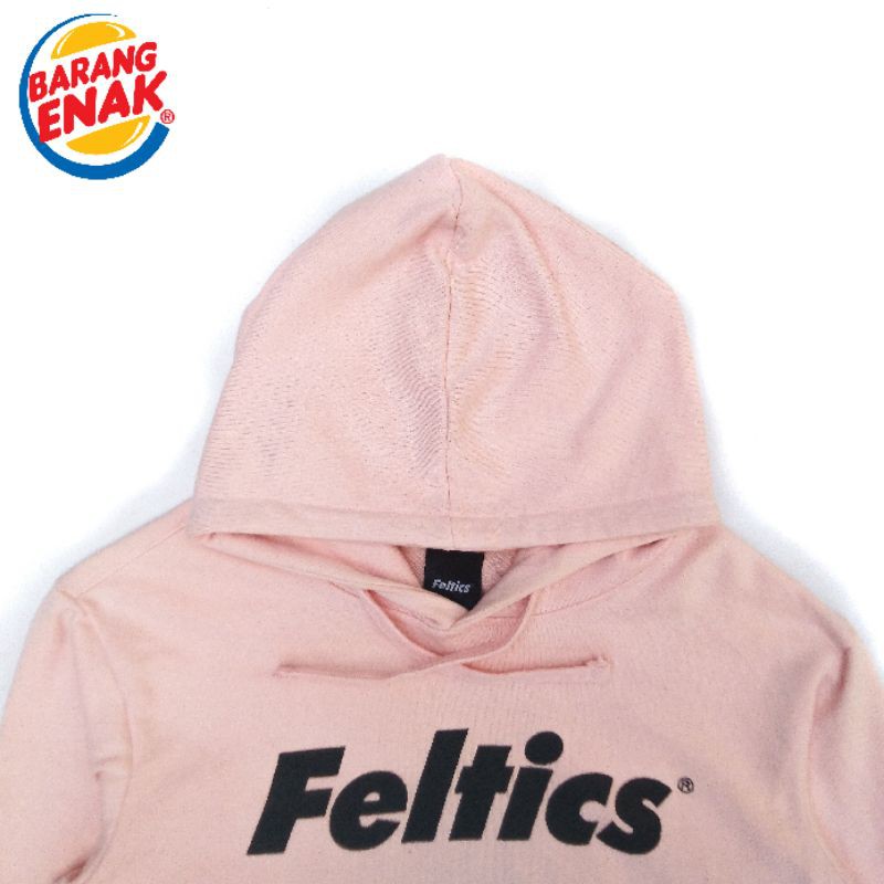 Jaket Hoodie Feltics Second Original