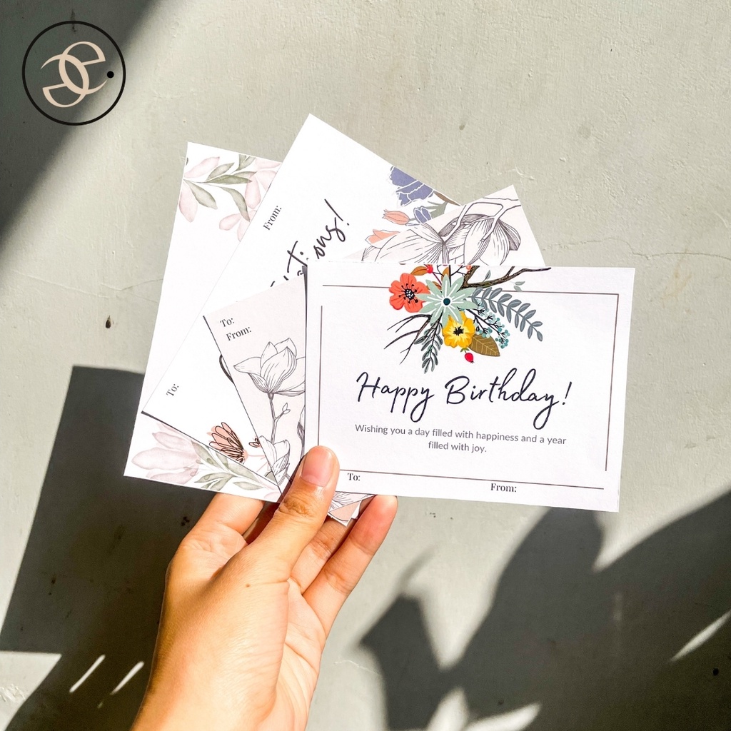 

Kartu Ucapan / Gift Card / Greetings Card ukuran A6