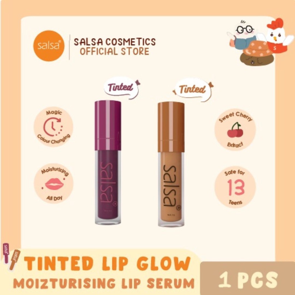 [BPOM] SALSA Lip Glow Serum 3gr