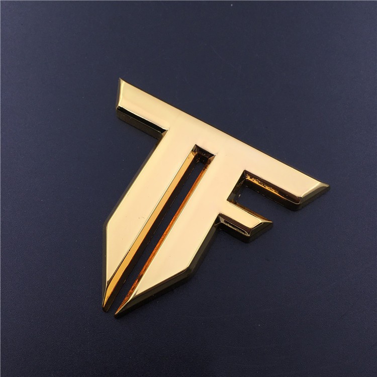 1pc Stiker Emblem Logo Transformers 3D TF Bahan Metal Untuk Mobil / Truk