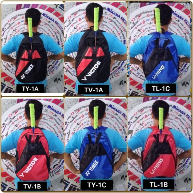 Tas ransel badminton Tas raket murah Tas punggung Tas olahraga badminton Tas sepatu dr