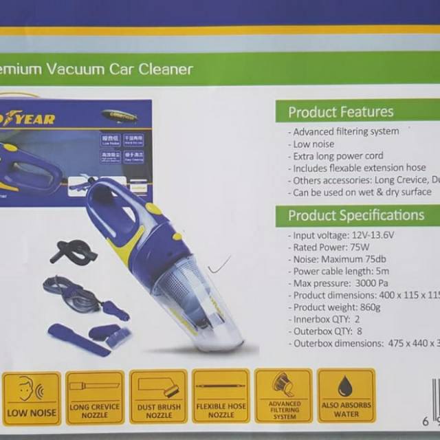 Vacuum cleaner premium # penghisap debu kendaraan