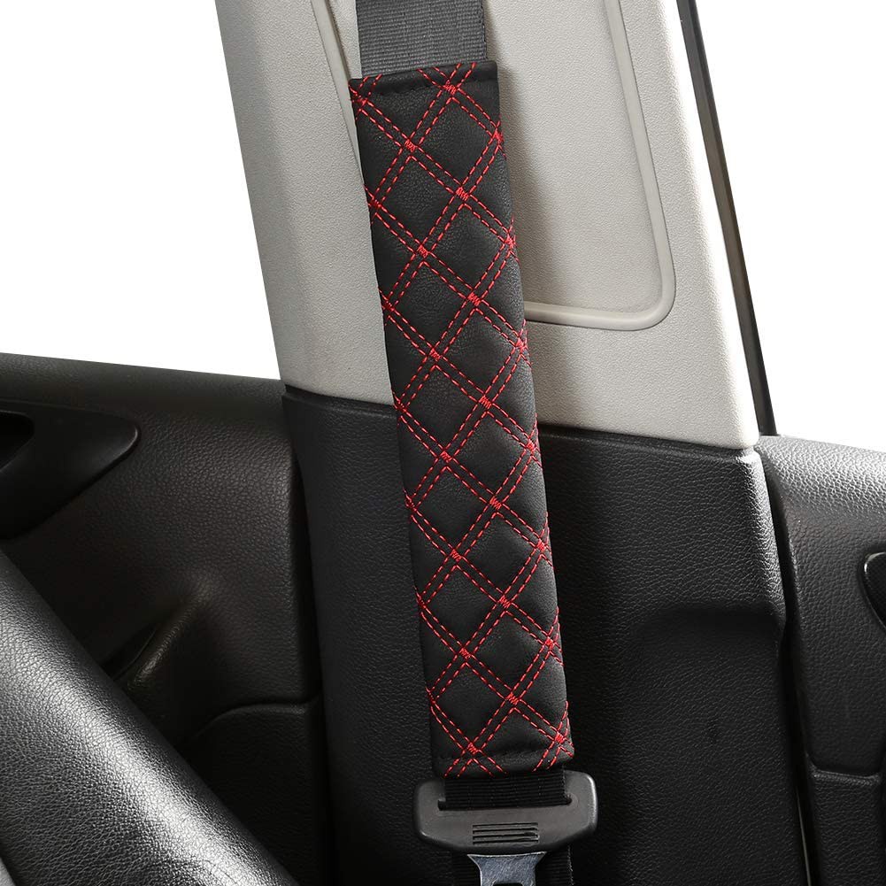 New 2pcs Cover Seat Belt Universal Mobil / Cover Sabuk Pengaman Mobil/Car Safety Belt Cover/Sarung Safety Belt Mobil