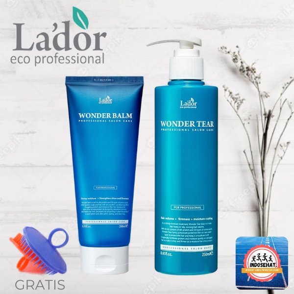 LADOR Wonder Balm Tear Conditioner - Kondisioner Pelembab Perawatan Rambut Rusak Kering Bercabang