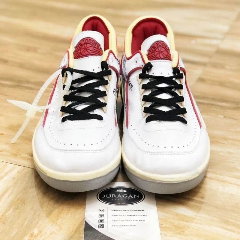 Air Jordan 2 Retro Low SP x Off-White &quot;White/Varsity Red&quot;