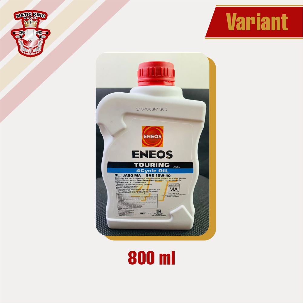 OLI ENEOS MOTOR BEBEK TOURING (SL/JASO MA) SAE 10W-40 1000ML