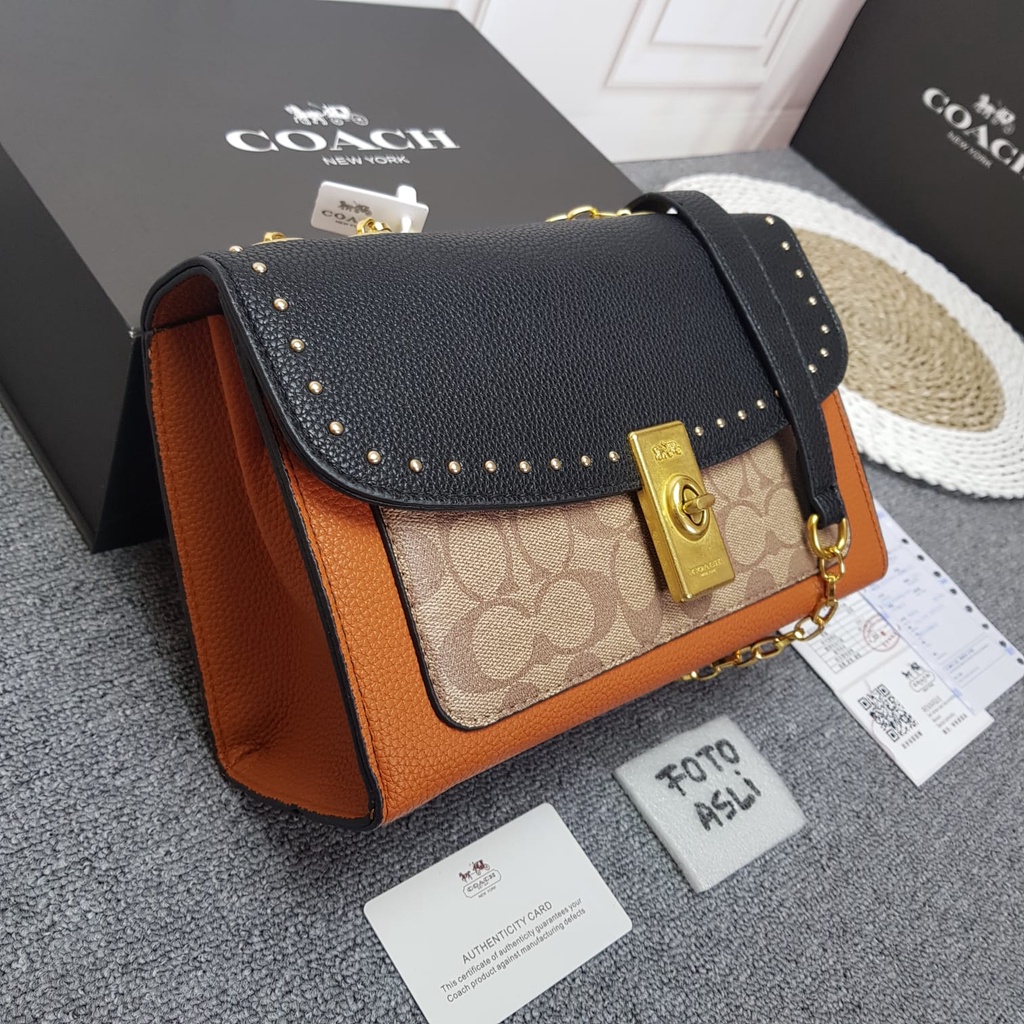 Co@ch Lane Shoulder Bag Ada Noser ◇Free Box Magnet+Invoice+BubbleWrap◇