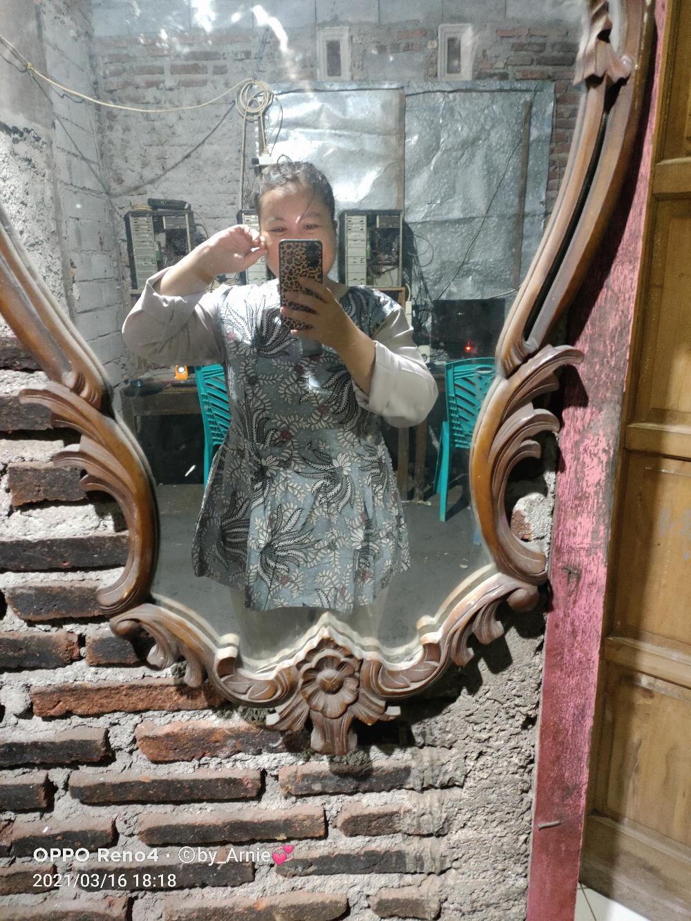 Atasan Batik Wanita Zela Murah Busui Realpict Katun Mix Moscrep Seragam Sarimbit Standar Jumbo