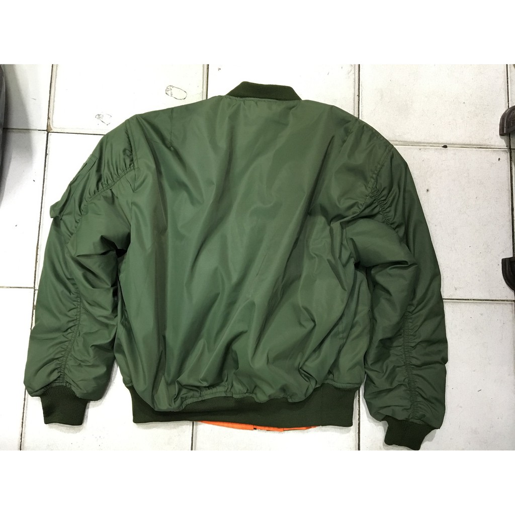 Jaket Bomber Hijau - Jaket Bomber - Bomber Jacket