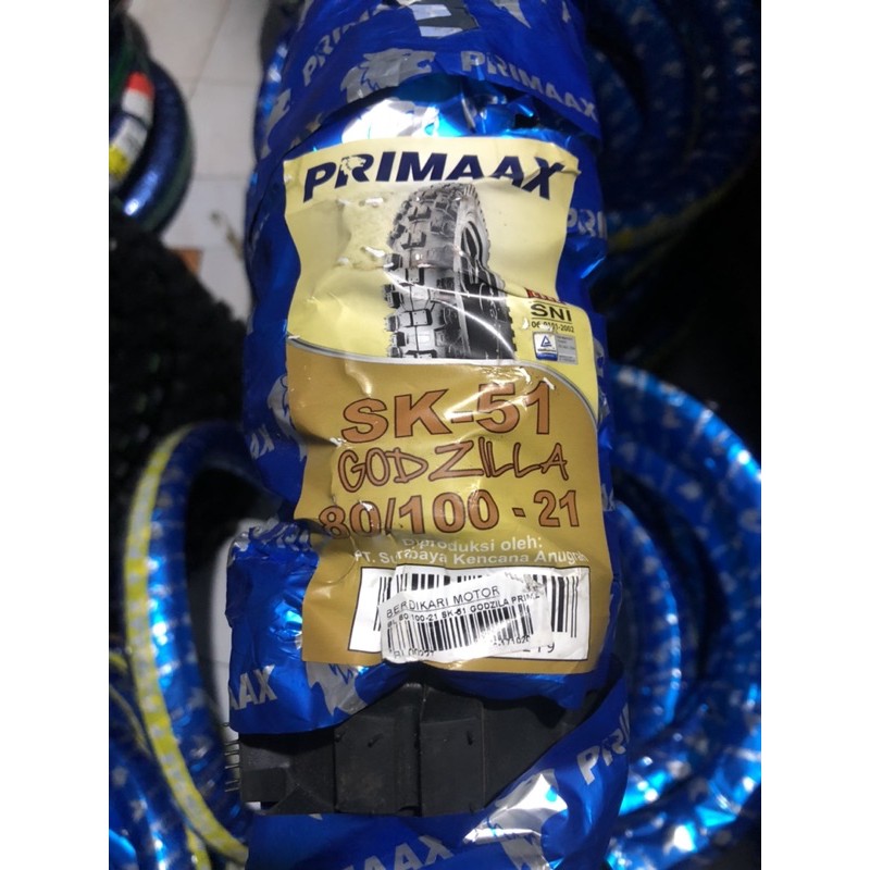 BAN LUAR PRIMAAX PRIMAX 80/100-21 80 100 21 SK-51 SK-53