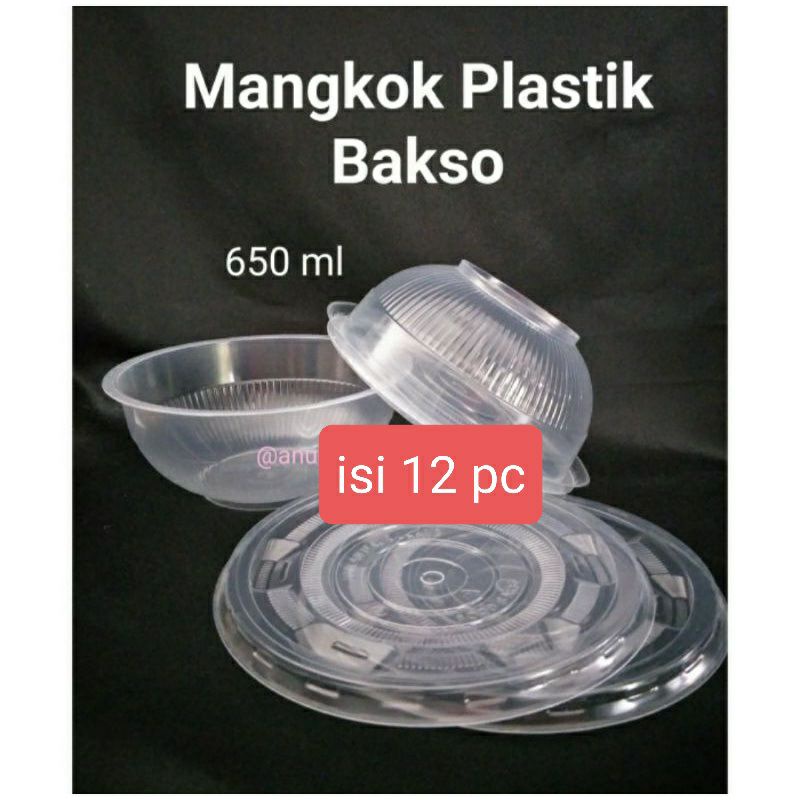 Mangkok bakso plastik