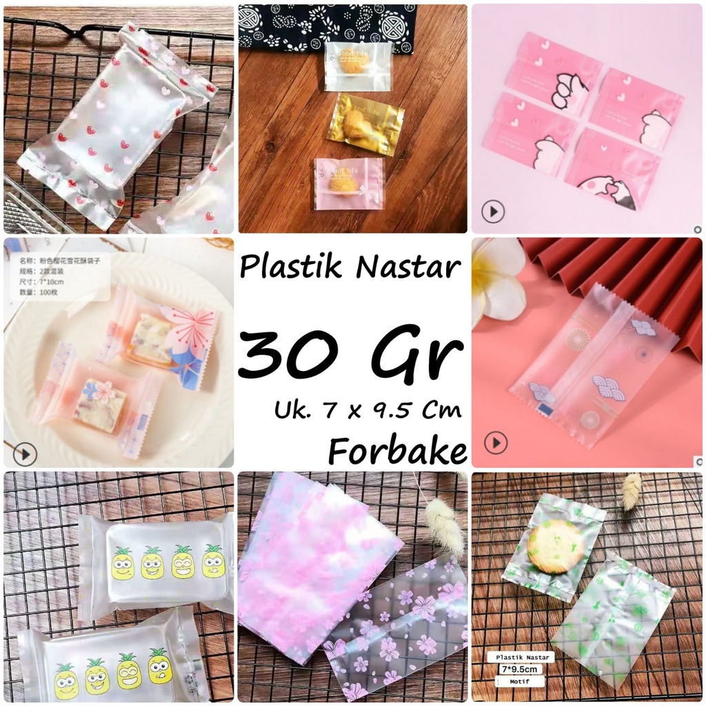 Plastik Kue Kering Bungkusan Nastar Nastar Nenas Mooncake 30 Gr 30Gram