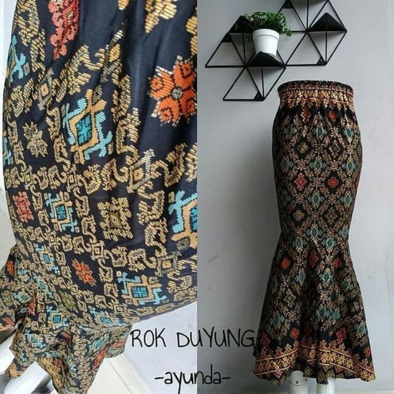 Rok duyung // rok mermaid // rok duyung batik // rok jadi // rok