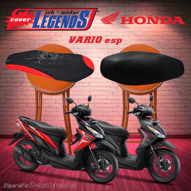 Cover Jok VARIO 110 Anti Air / Sarung Mantel Jok Motor Type Standar / Modifikasi