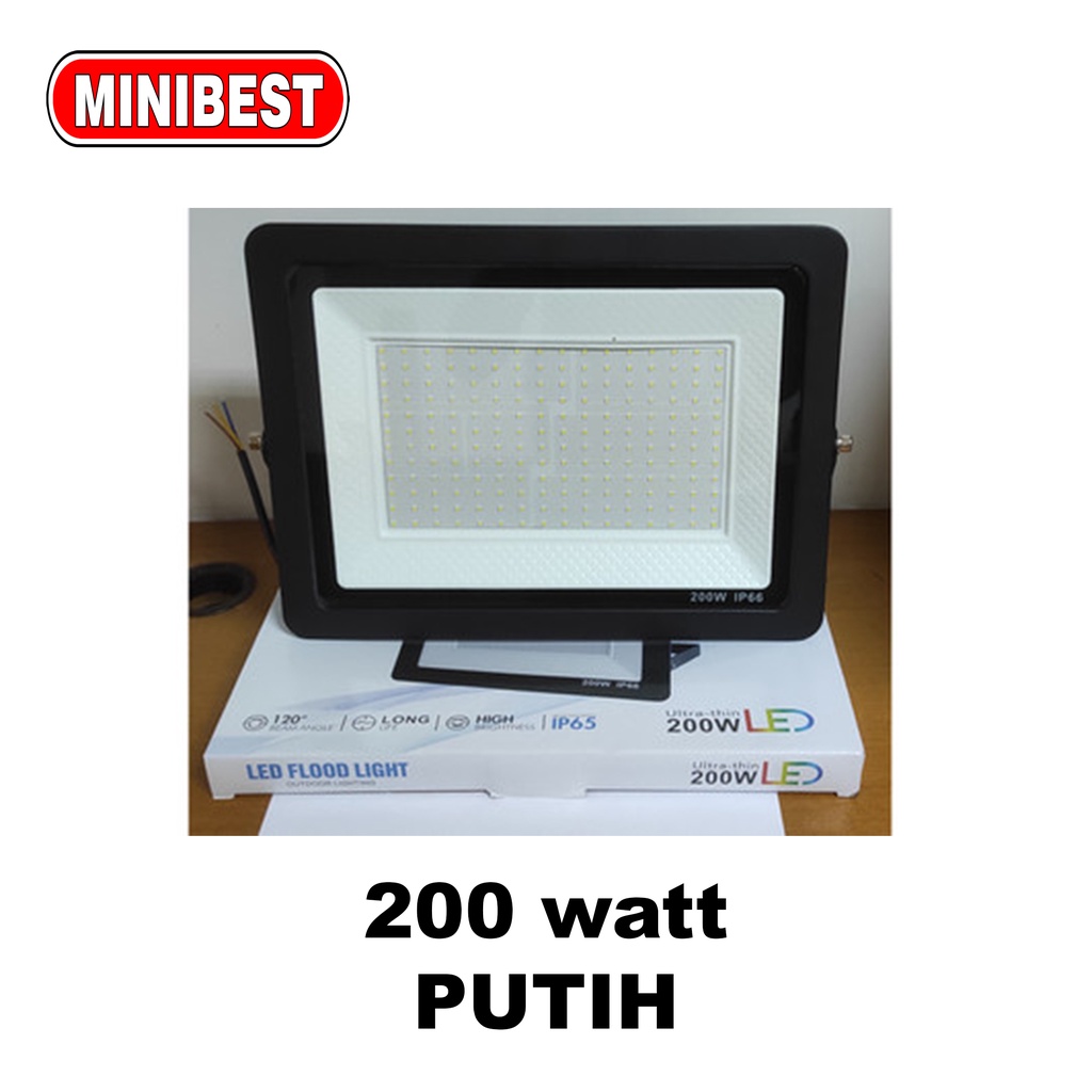 NEW lampu led sorot 200 WATT PUTIH floodlight /LED KAP SOROT PHILIPS MODEL