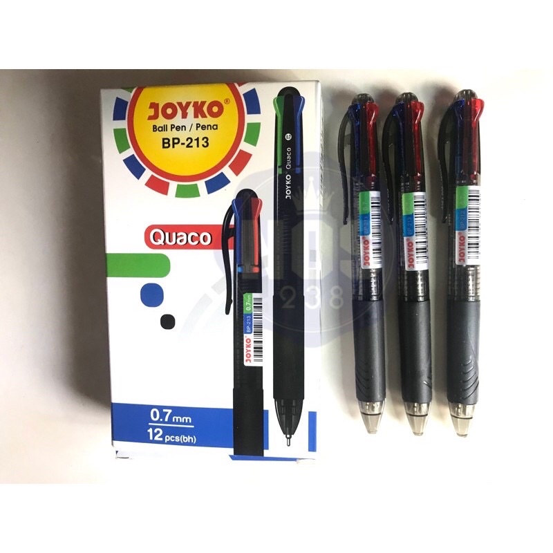 

Pulpen Joyko 4in1 BP-213 4warna