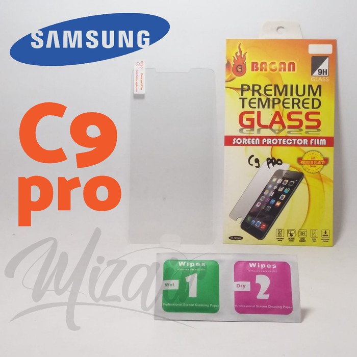 Tempered Glass Samsung C9 Pro Anti Gores Kaca Bagan Screen Guard
