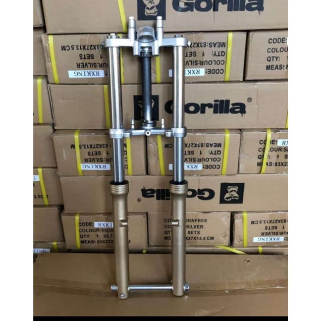 Skok Shock depan Ninja Pnp RX King RXK