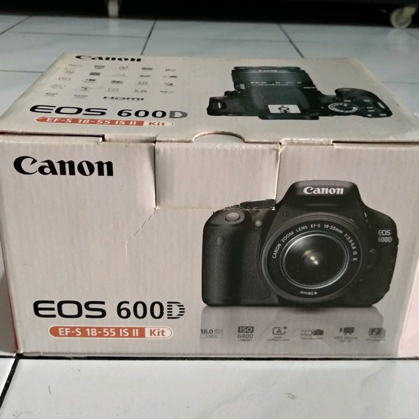 Jual Box Kamera Canon 600D Bekas Mulus Termurah Di Shopee