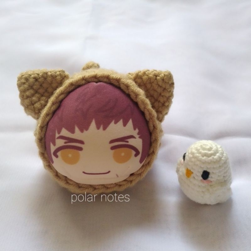 Omanjuu Case Rajut Kucing