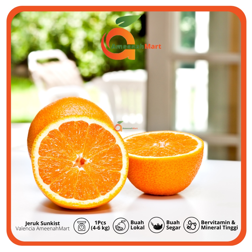 

Jeruk Sunkist Valencia AmeenahMart 1 Kg