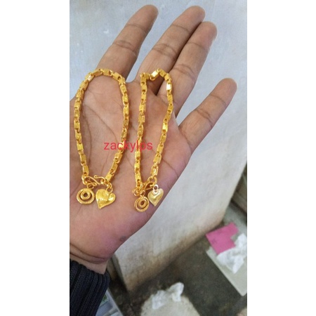 gelang baluk lapis emas 999