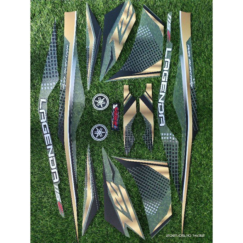 Striping Lagenda 115z FI Jupiter Z1 gold