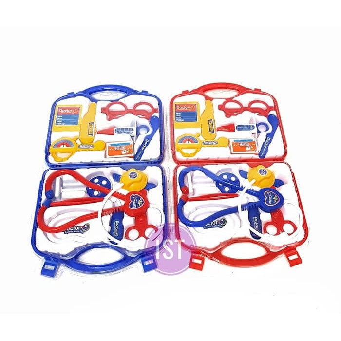 mwn.toys Dokter Set Mika Merah Atau Biru - 7769A