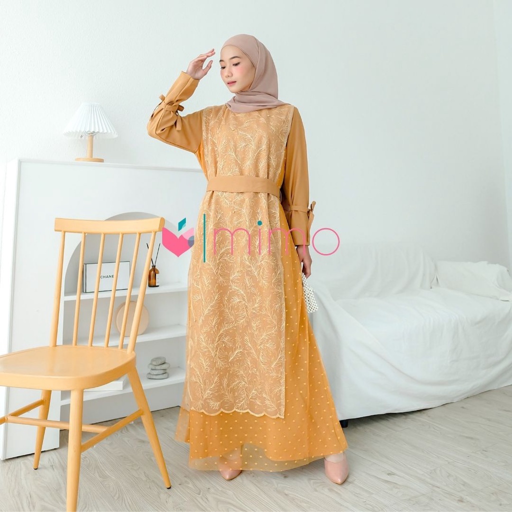 Zaina Long Dress - Ramadhan Collection/Baju Lebaran