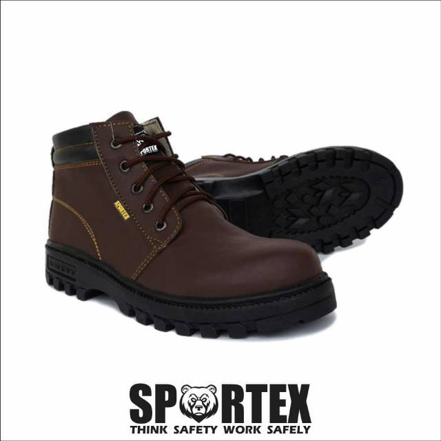 sepatu safety ujung besi type 03 by SPORTEX