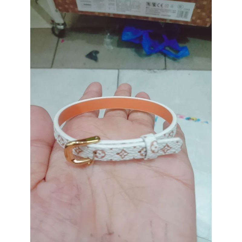 gelang sabuk kulit /Gelang kalep