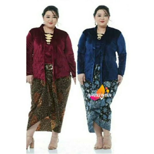 Set Kebaya + Rok Lilit Ukuran JUMBO