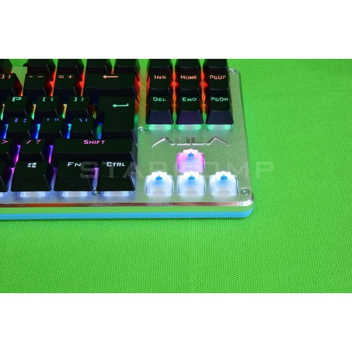 Keyboard Aula Mechanical Gaming AK2012 TKL Rainbow