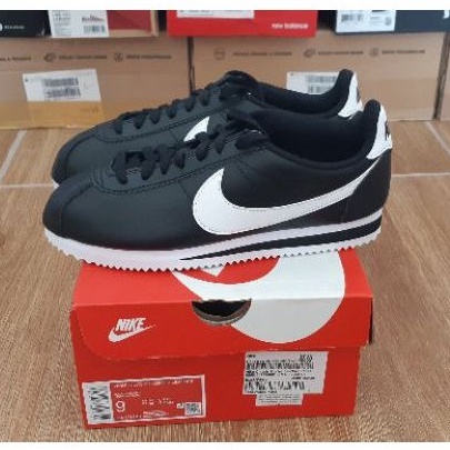 Nike Classic Cortez Black White Leather Original