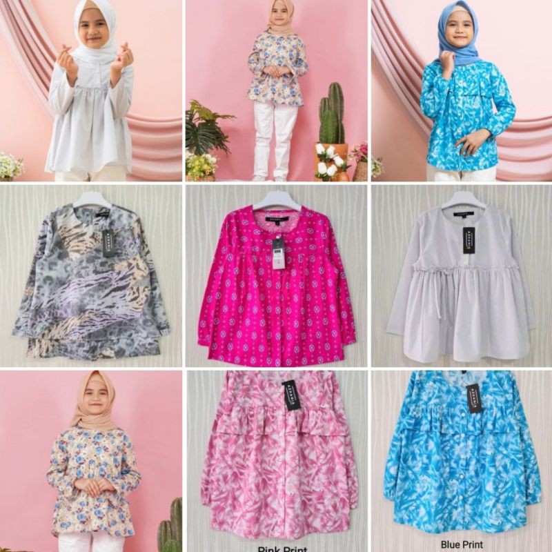 Blouse Anak Perempuan by Azhania Kids