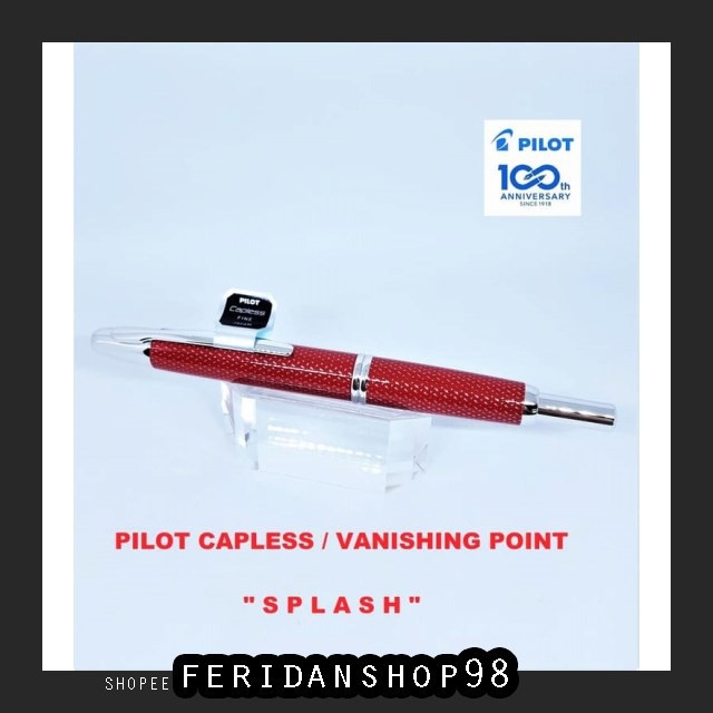 

FR147 PULPEN PILOT CAPLESS SPLASH BEST VANISHING POINT VP FC-1500RRRK BY FERIDANSHOP98