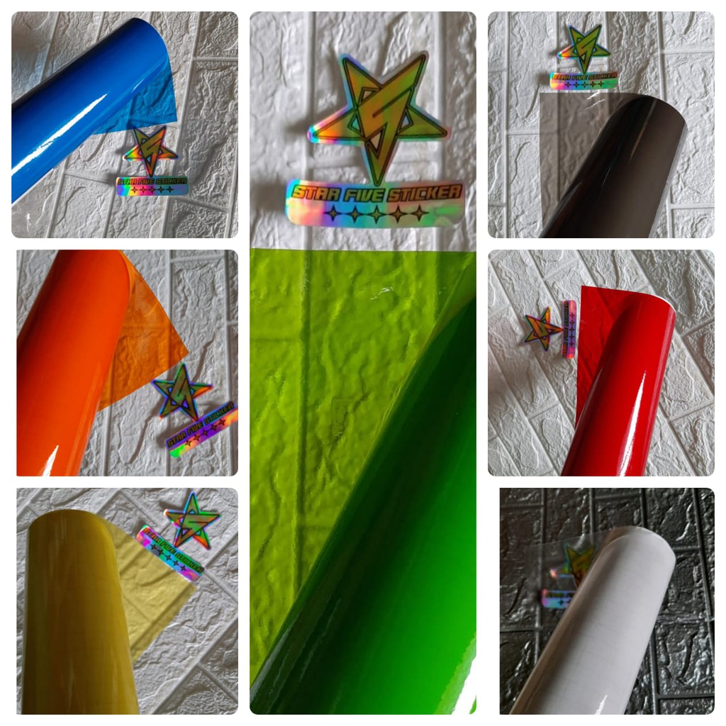 

Stiker Transparant Sticker Skotlet Transparant