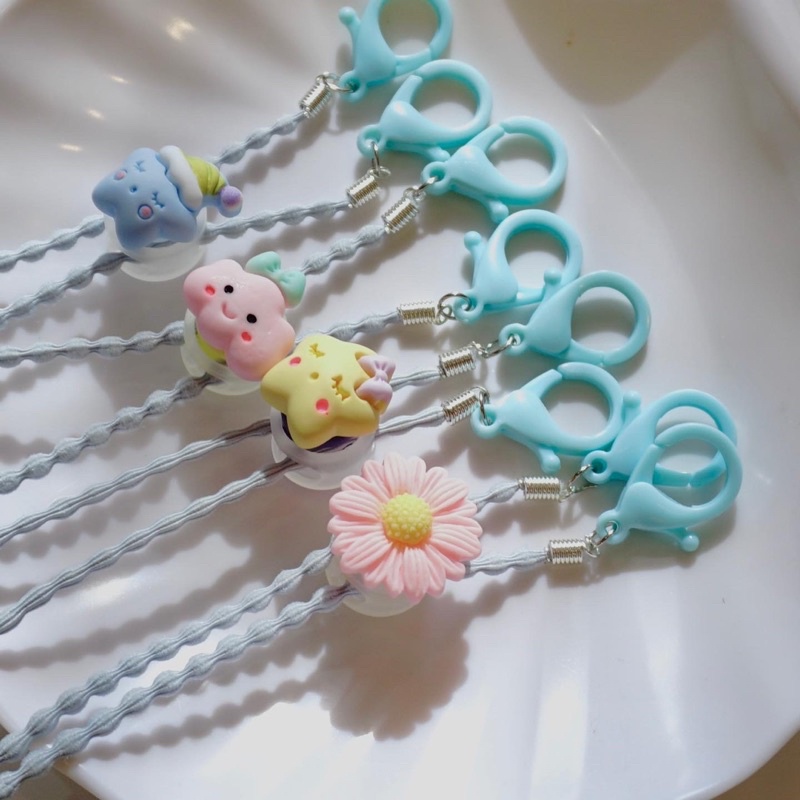 STRAP PENGAIT MASKER SERUT CLAY CHARM (DEWASA)