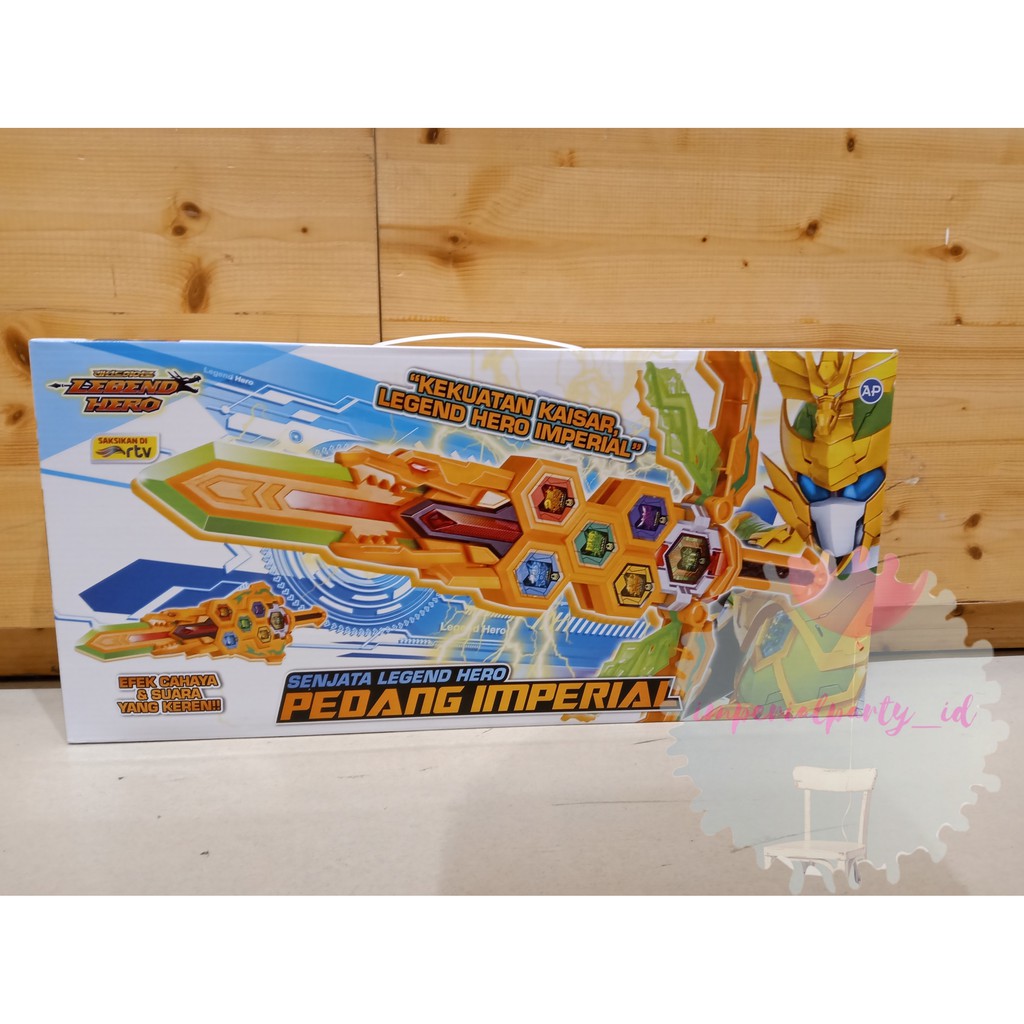 Original Mainan Legend Hero Pedang Imperial Besar Ganwu