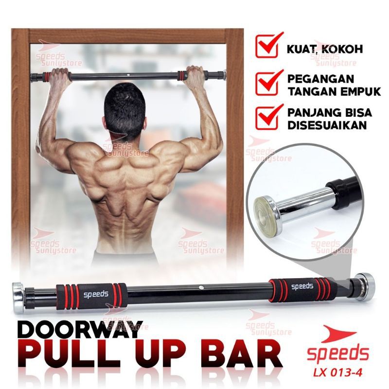 Pull Up Bar Alat Pembentuk Otot Trisep Bisep Shopee Indonesia