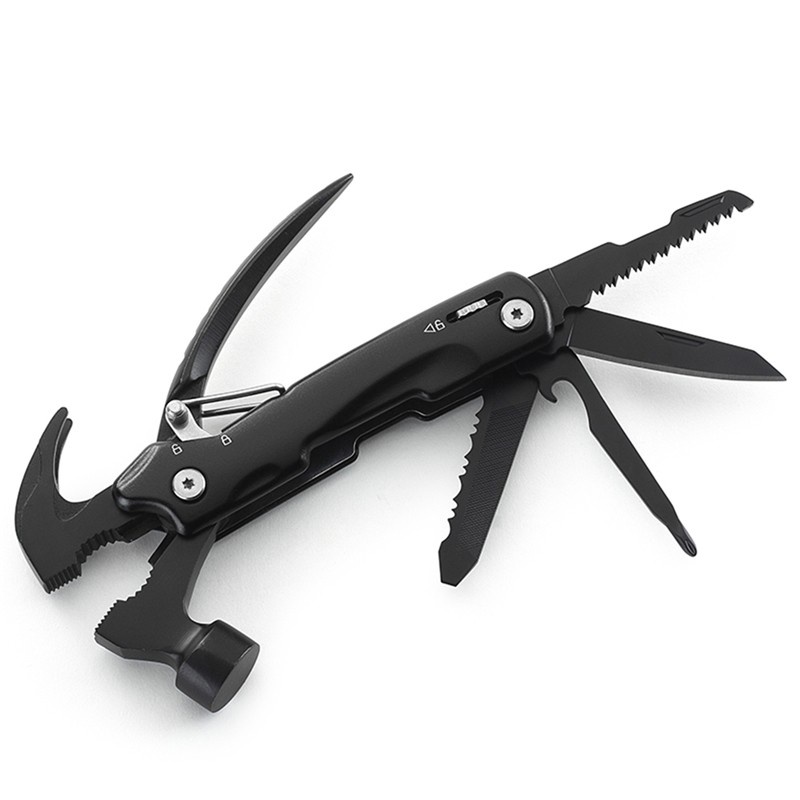 PALU SERBA GUNA 10 in 1 Multi-functional Tool Hammer Folding Knife Screwdriver / multi tools 10 in1