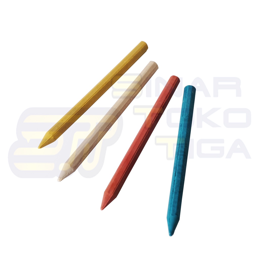 

RB Per Kotak Kapur Model Pensil Penanda Bahan Kain isi 12 pcs 4 Warna