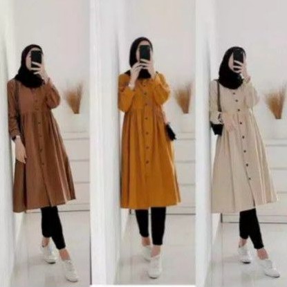 Tunik dzuvia neda kancing hidup