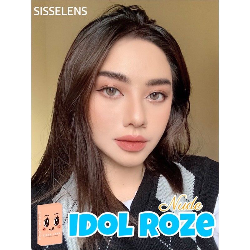 SISSE LENS IDOL ROZE Normal Minus sisselens softlens minus kontaklensa kontalens