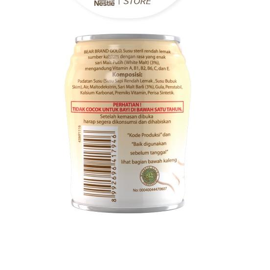 

Bear Brand Gold White Malt RTD 140ml x2 Promo