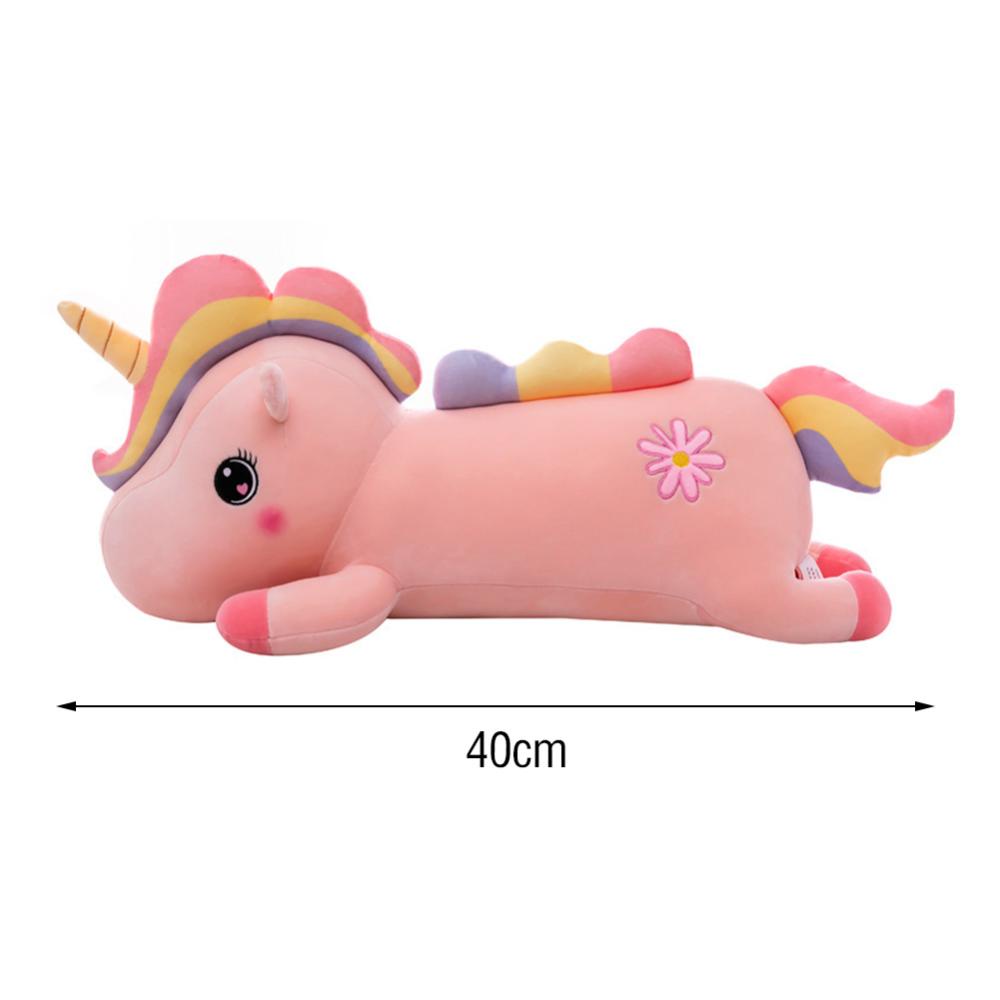 Timekey Mainan Boneka Stuffed Plush Unicorn 40cm Untuk Hadiah Natal / Ulang Tahun Anak Perempuan S7X7