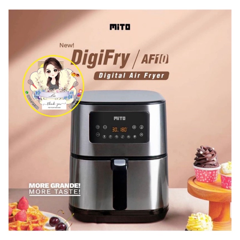 MITO AIR FRYER /DIGIFRY AF10 GRANDE