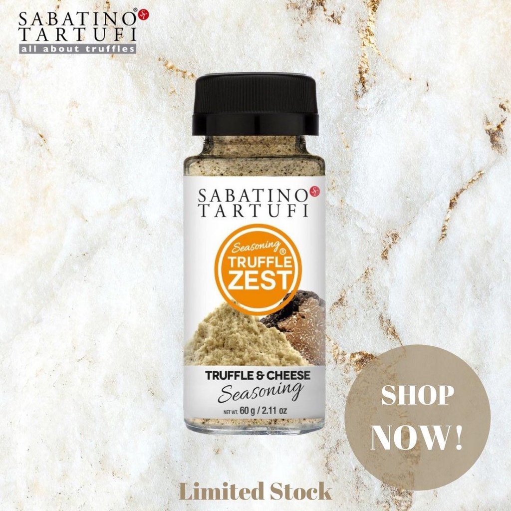 

Truffle Zest 60 gr (Truffle & Cheese) - by Sabatino Tartufi